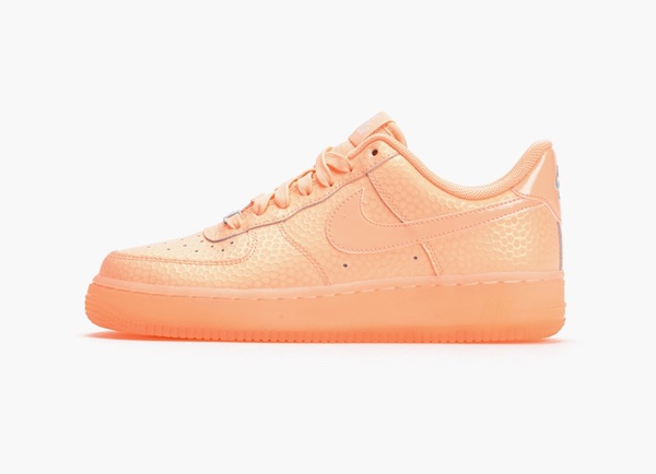 Nike wmns Air Force 1 Low Sunset  femme rose saumon (5)
