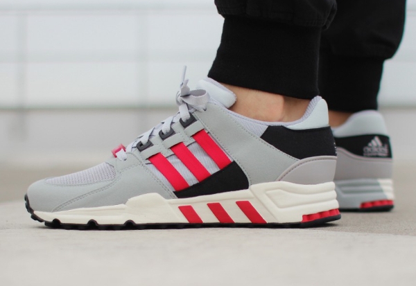 Adidas EQT Support 93 Core Black Chalk White Scarlet (1)