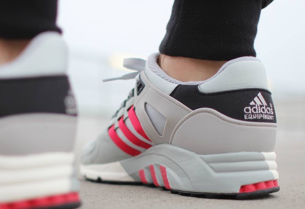 Adidas EQT Support 93 Core Black Chalk White Scarlet (3)