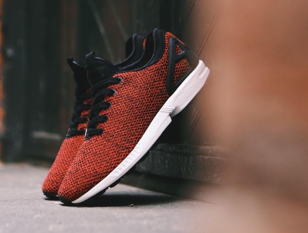 Adidas Originals ZX Flux NPS Core Black Scarlet Red (2)