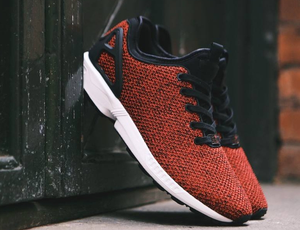 Adidas Originals ZX Flux NPS Core Black Scarlet Red (4)