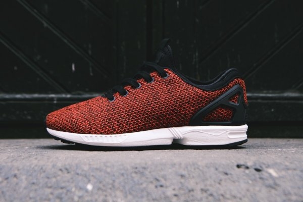 Adidas Originals ZX Flux NPS Core Black Scarlet Red (5)