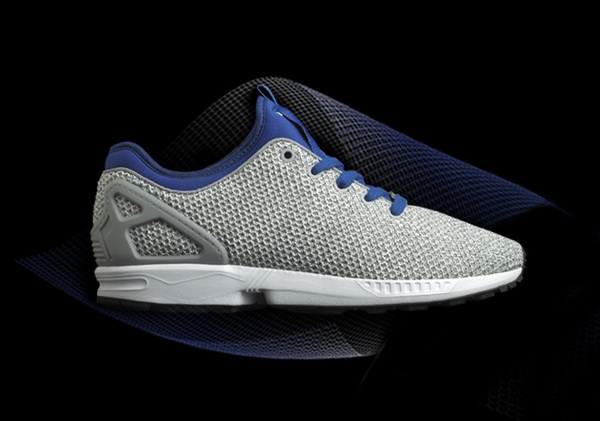 Adidas Originals ZX Flux NPS Net & Mesh Grey Blue