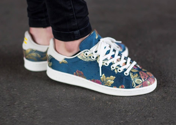 Adidas Stan Smith Jacquard par Pharrell Williams (Chalk White)