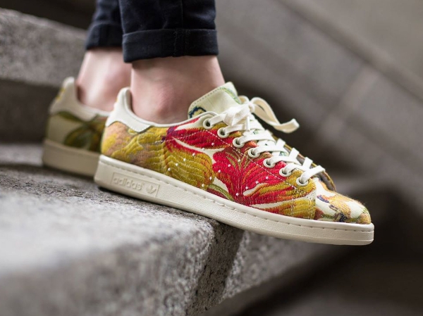 Adidas Stan Smith Jacquard par Pharrell Williams (Cream White) (1)