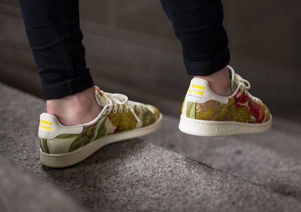 Adidas Stan Smith Jacquard par Pharrell Williams (Cream White) (2)