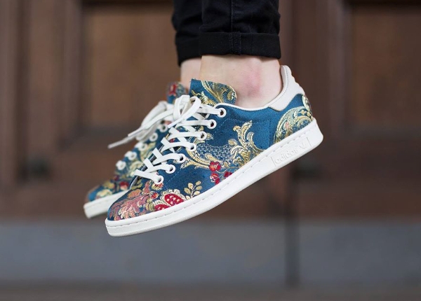 Adidas Stan Smith x Pharrell Williams Jacquard Chalk White (1)