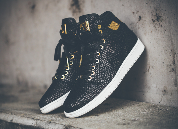 Jordan 1 24k gold top