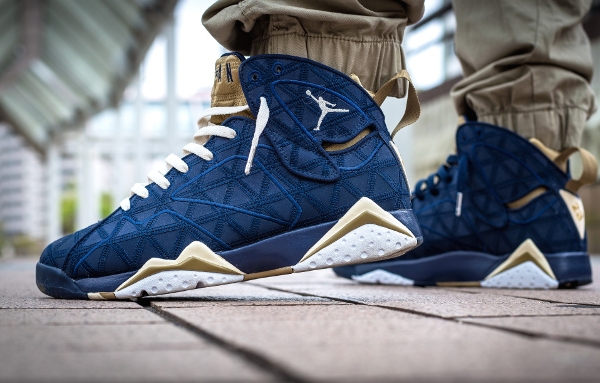 Air Jordan 7 Retro J2K Obsidian - Sneakaninjaz-1