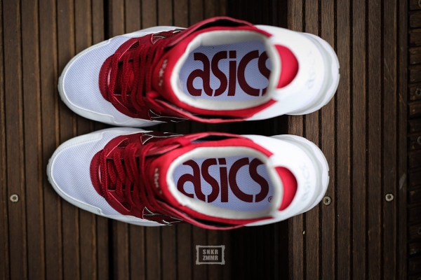 Asics Gel Lyte V 'White & Burgundy Red' (1)