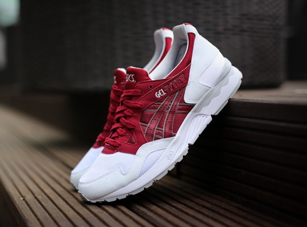 Asics Burgundy And White Slovakia, - urbancyclist.se