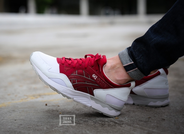 asics gel lyte 5 blanche grise