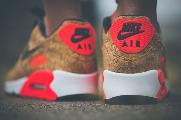 Nike Air Max 90 25th Anniversary Cork Infrared (femme) (2)