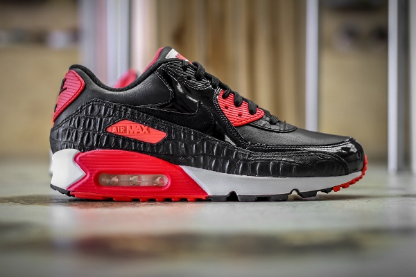 Nike Air Max 90 Anniversary Infrared Croc (2)