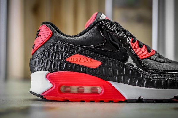 Nike Air Max 90 Anniversary Infrared Croc (3)