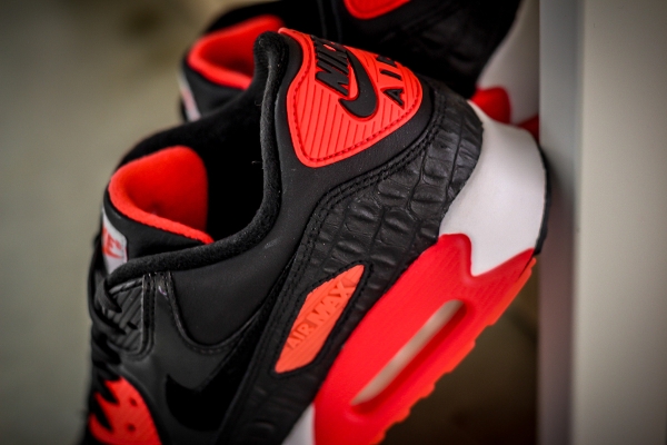 Nike Air Max 90 Anniversary Infrared Croc (4)