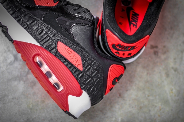 Nike Air Max 90 Anniversary Infrared Croc (7)