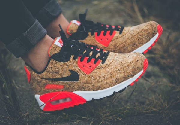 Nike Air Max 90 Cork Infrared Bronze (femme) (2)