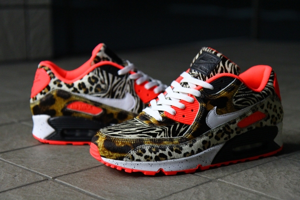 Nike Air Max 90 ID Pony Hair Zebre & guépard & léopard-4