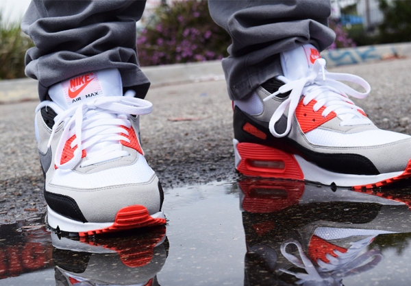 Nike Air Max 90 OG White Cool Grey Infrared 2015 (3)