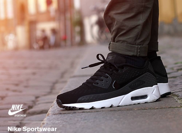 Nike Air Max 90 Ultra BR Black Dark Grey (1)