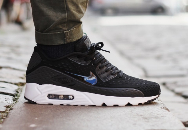 Nike Air Max 90 Ultra BR Black Dark Grey (3)