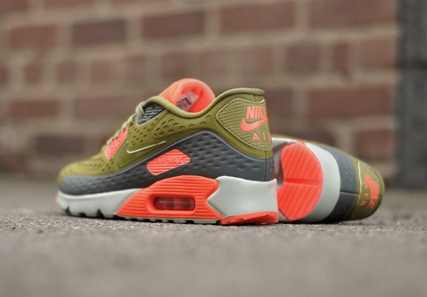 Nike Air Max 90 Ultra BR Scenery Green Bright Crimson (2)