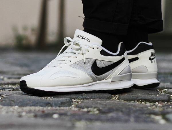 Nike Air Pegasus New Racer Summit White Black (3)