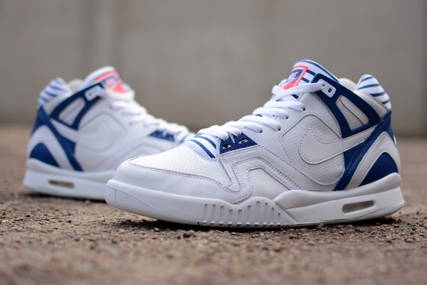 Nike Air Tech Challenge II PA White Blue Pinstripe (2)