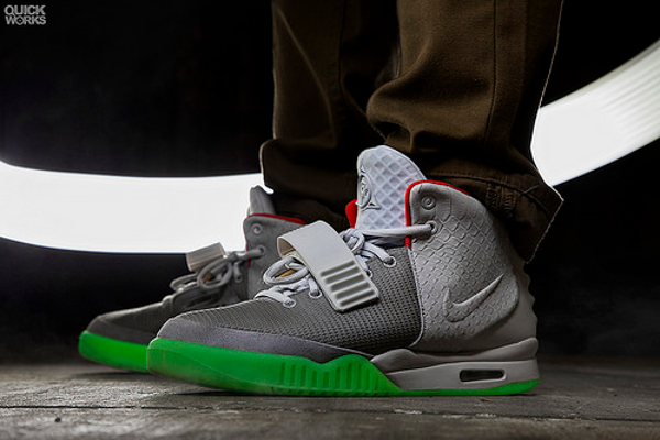 air yeezy 2 on feet