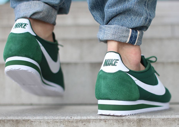 nike cortez gorge green