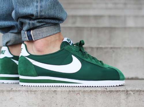 nike cortez gorge green