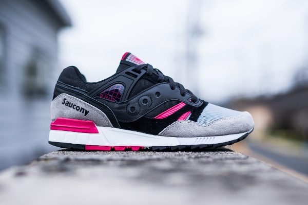 Saucony Grid SD 'Games Pack' Black Grey Pink  (1)