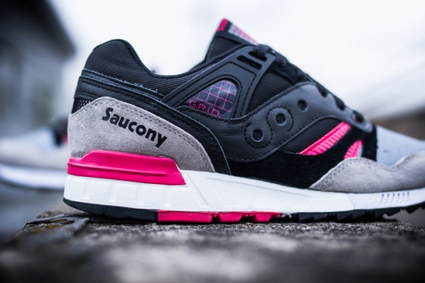 Saucony Grid SD 'Games Pack' Black Grey Pink  (3)