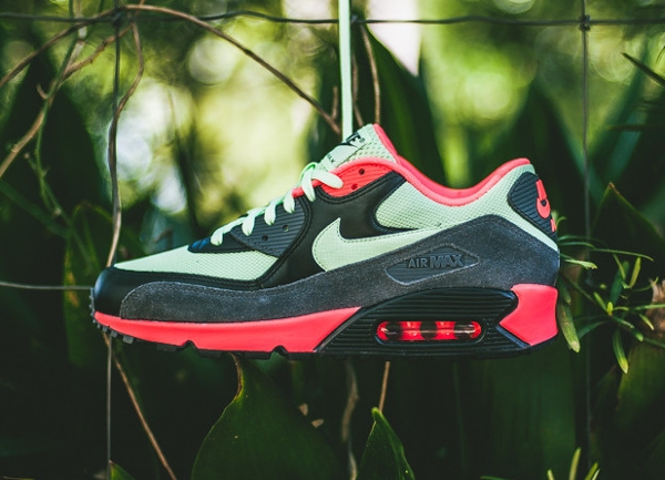 Nike Air Max 90 Dark Grey Vapor Green (1)