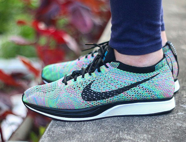 perder Príncipe Pesimista Nike Flyknit Racer Rainbow Multicolor 2.0 2017 : où l'acheter ?