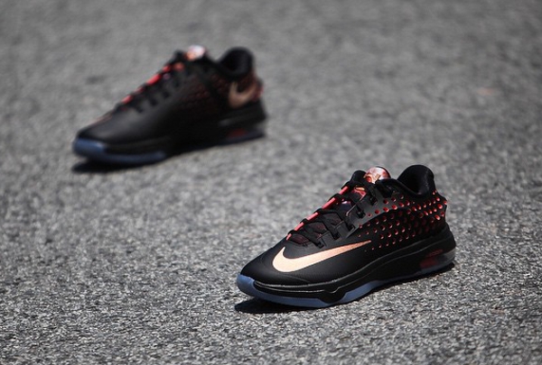 Nike KD 7 Elite Charcoal Hot Lava (8)