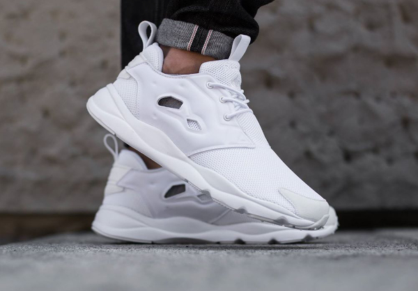 reebok furylite triple white