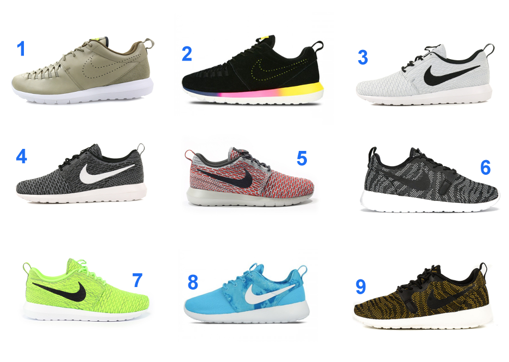 roshe run bordeaux homme