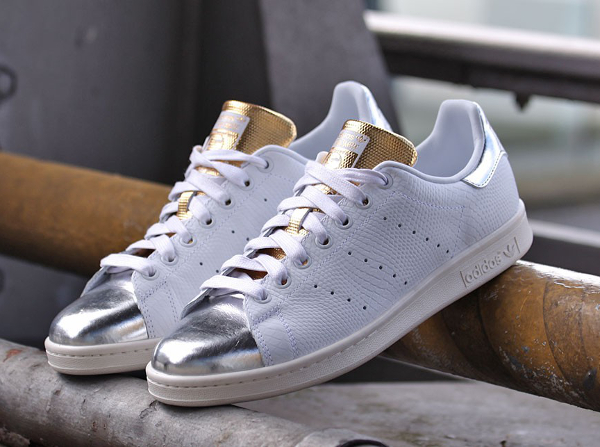 stan smith gold met