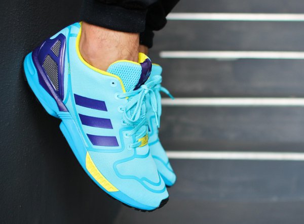 Adidas ZX Flux 8000 OG Techfit Aqua (1)