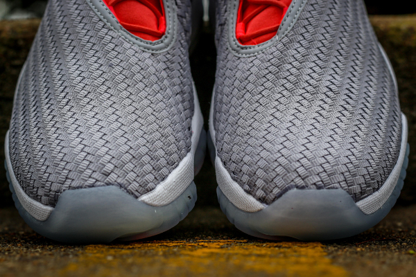 Jordan future online grise homme