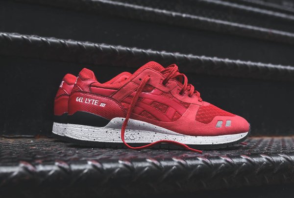 Asics Gel Lyte 3 No Sew Red