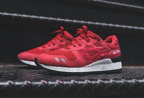 Asics Gel Lyte III NS Red White (1)