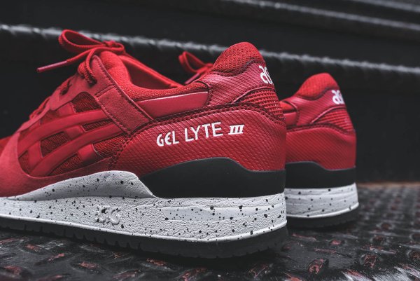 Asics Gel Lyte III NS Red White (2)