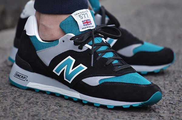 New Balance 577 Black Teal Grey  (2)