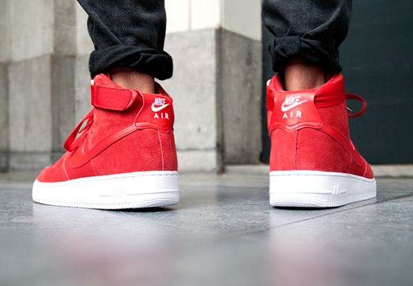 air force 1 gym red suede