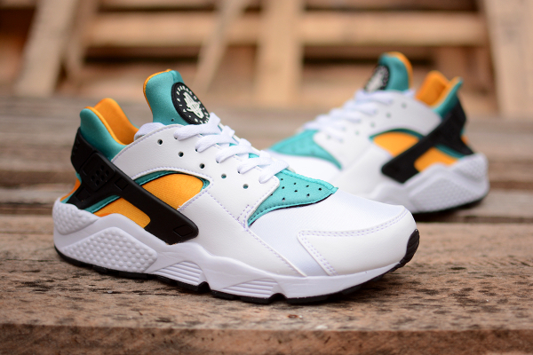Nike Air Huarache OG Sport Turquoise Gold Retro 2015