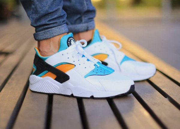 Nike Air Huarache OG White Sport Turquoise (20)