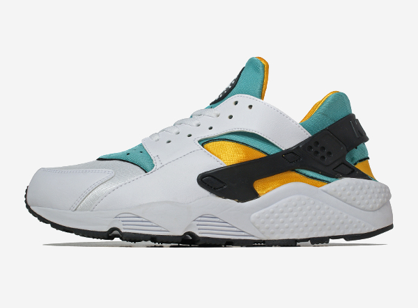 Nike Air Huarache OG Sport Turquoise Gold Retro 2015